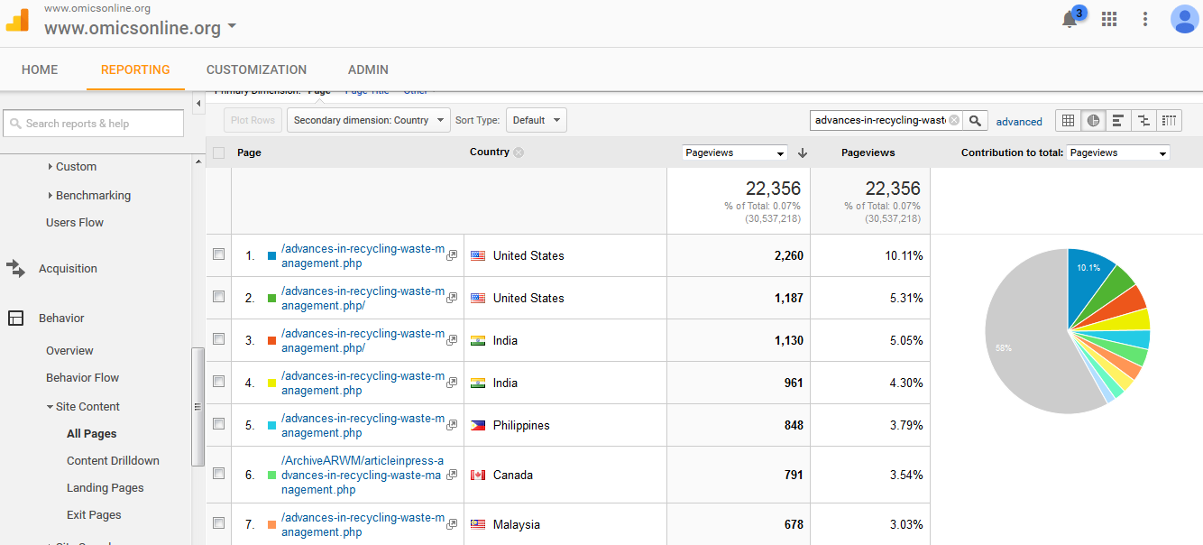 Visitor Analysis Report