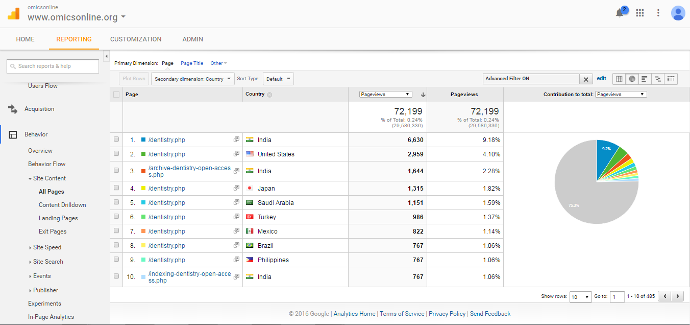 Visitor Analysis Report