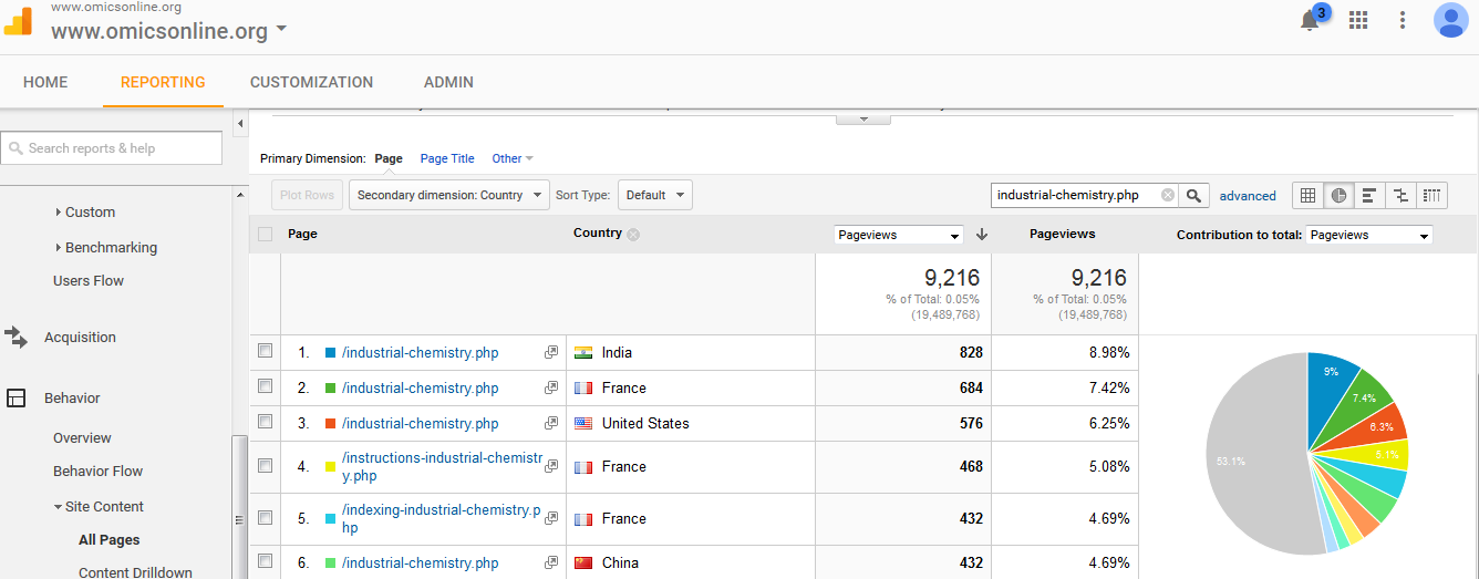 Visitor Analysis Report