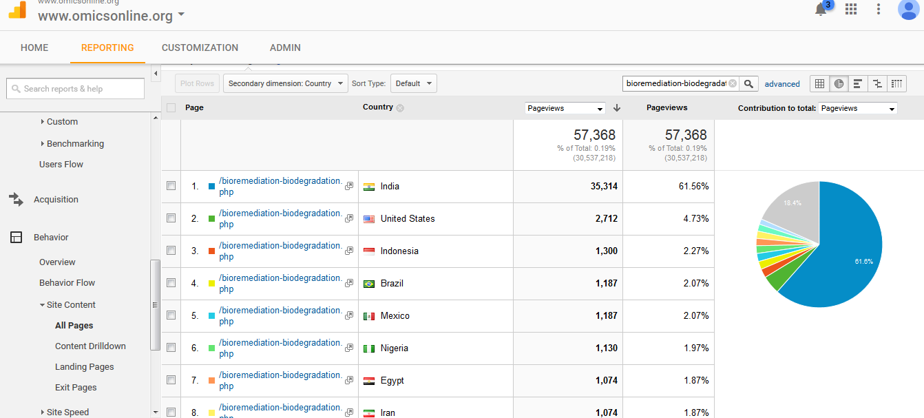 Visitor Analysis Report