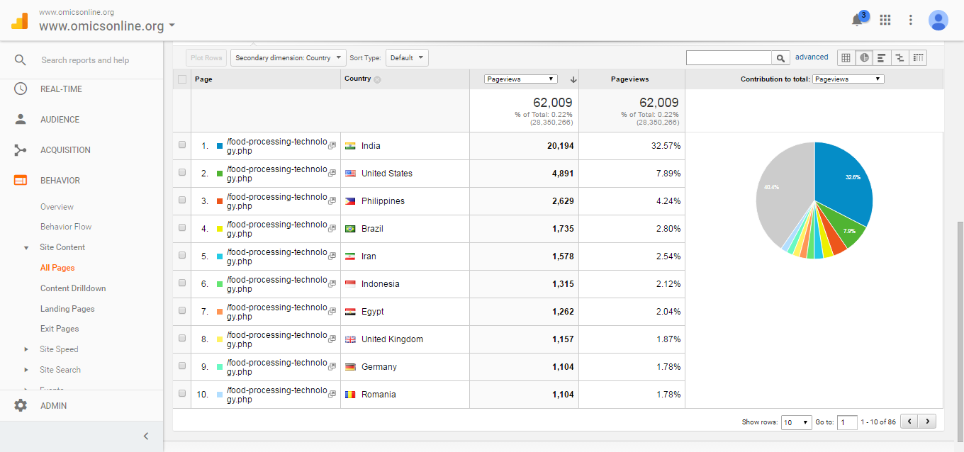 Visitor Analysis Report
