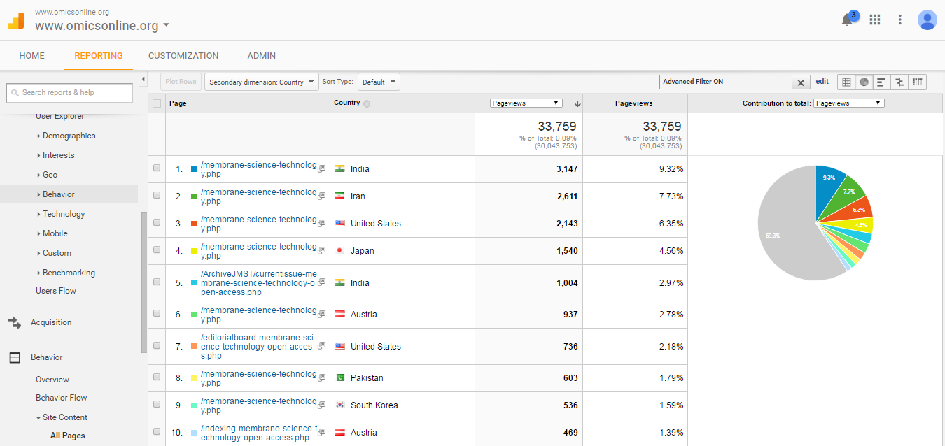 Visitor Analysis Report