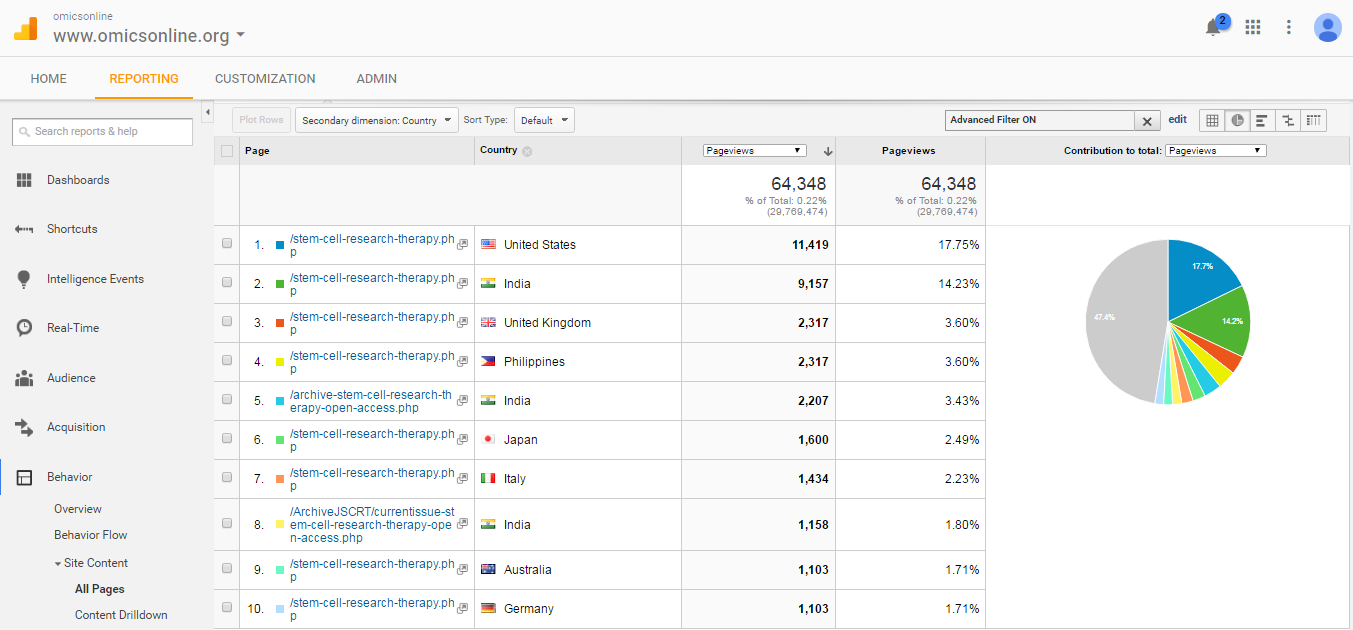 Visitor Analysis Report