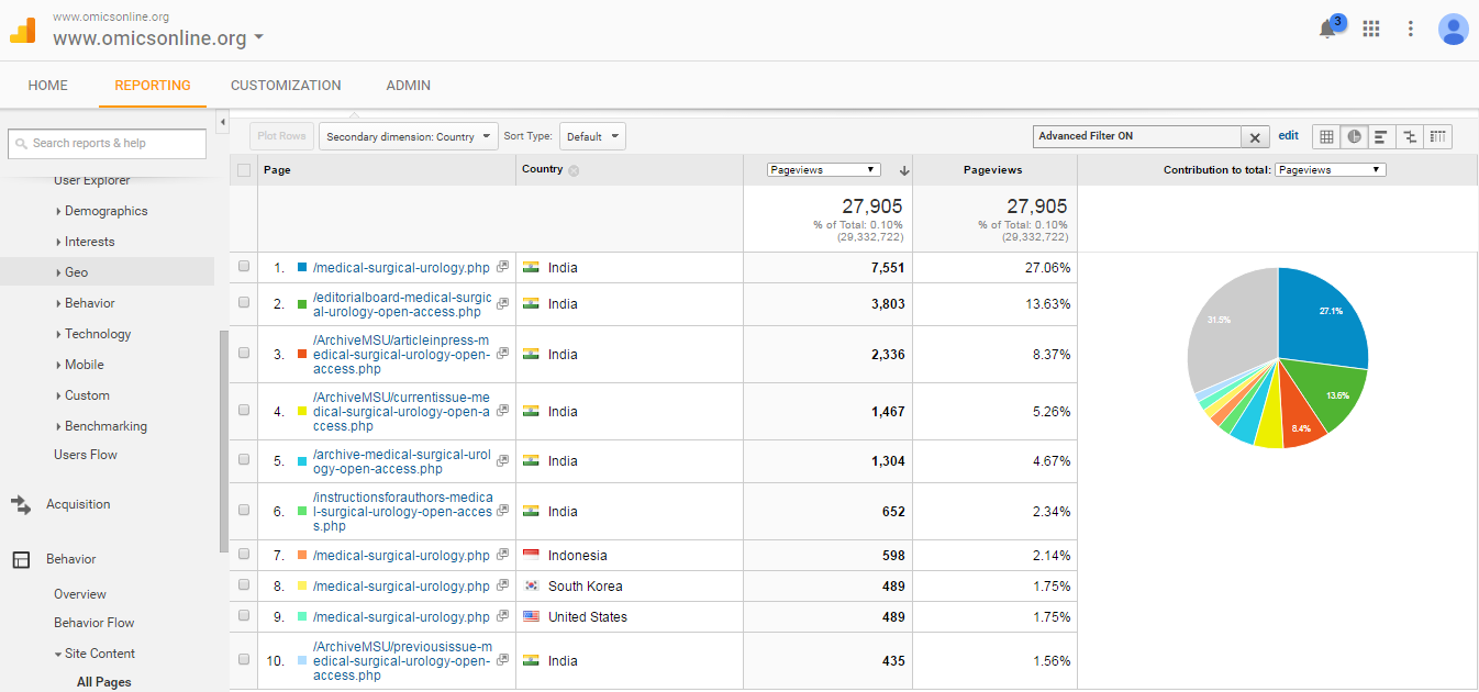 Visitor Analysis Report