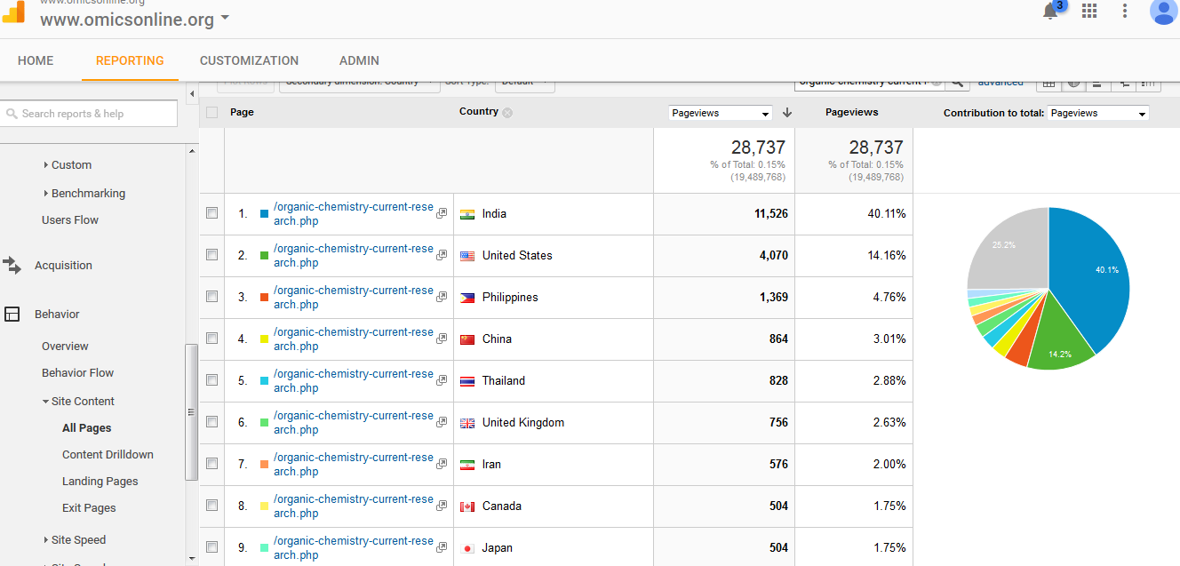 Visitor Analysis Report