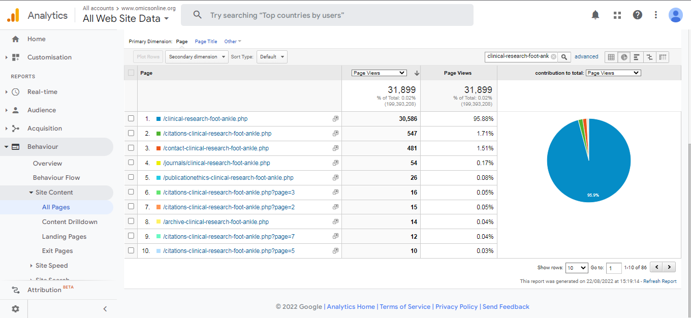 Visitor Analysis Report
