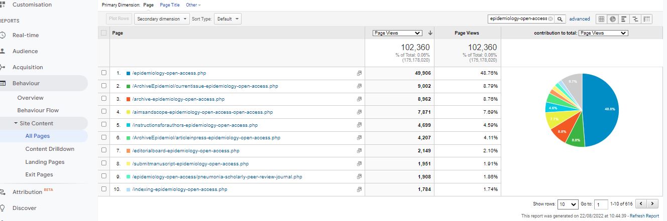 Visitor Analysis Report