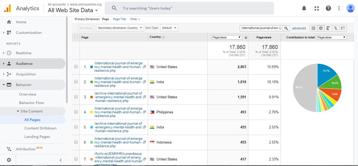 Visitor Analysis Report