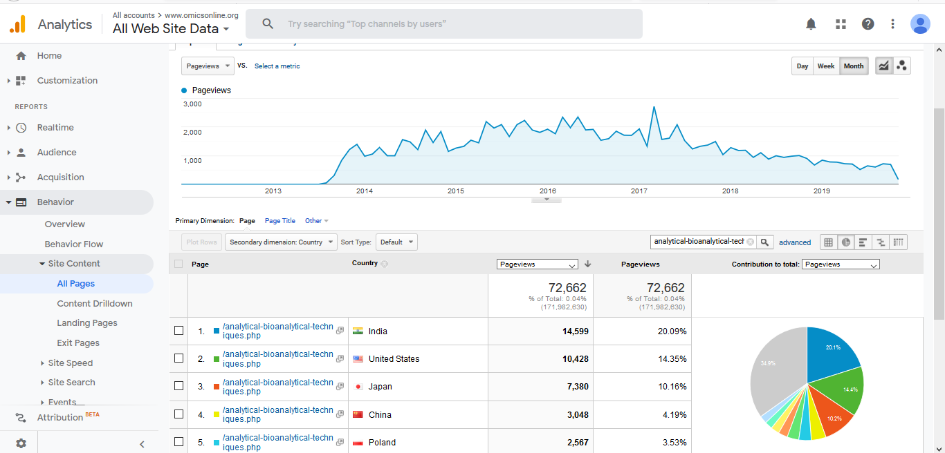 Visitor Analysis Report