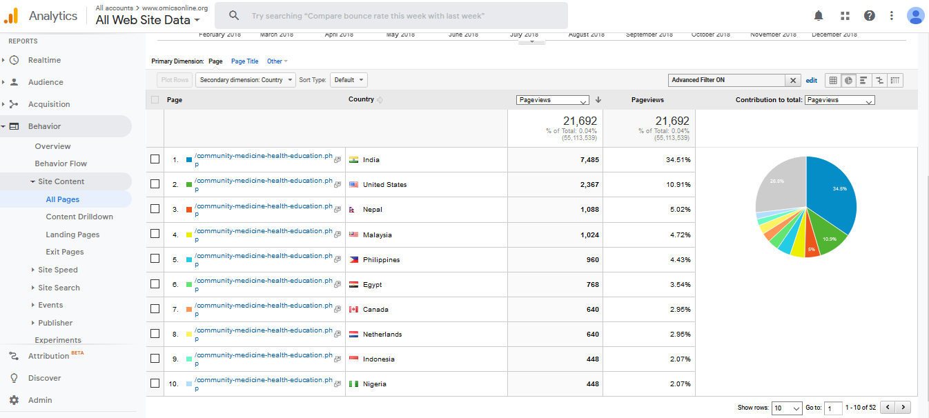 Visitor Analysis Report