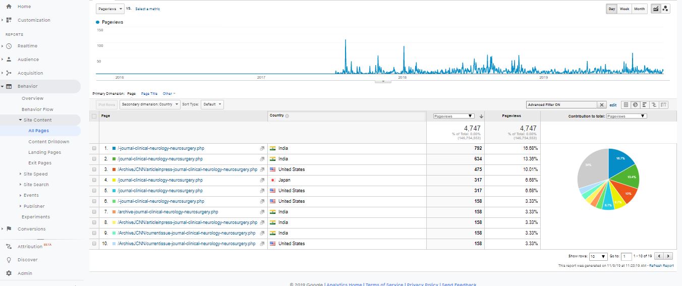 Visitor Analysis Report