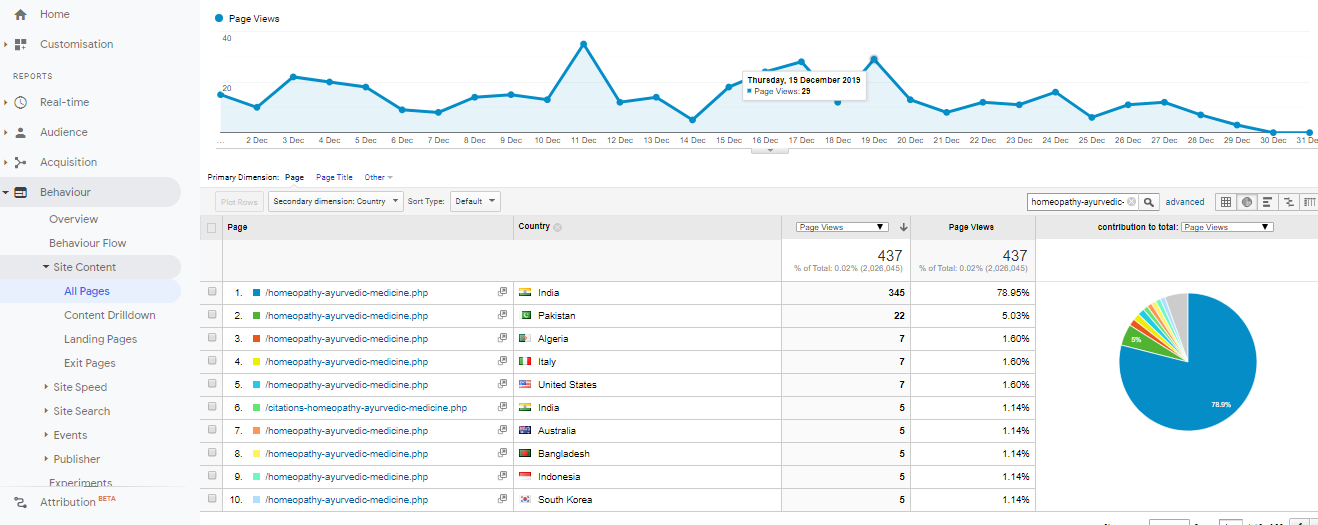 Visitor Analysis Report