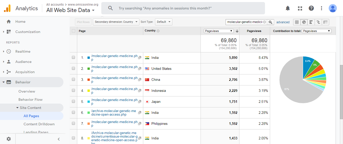 Visitor Analysis Report