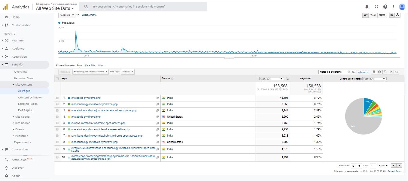 Visitor Analysis Report