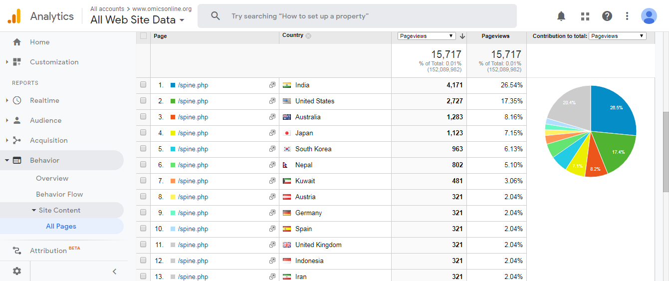 Visitor Analysis Report