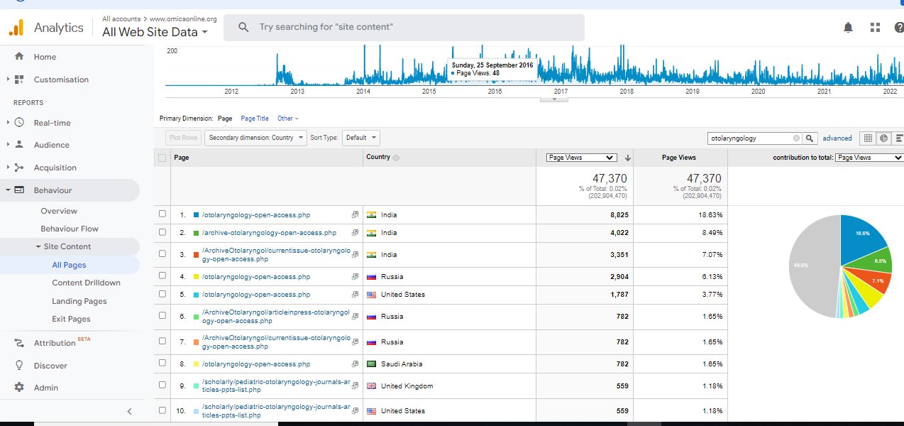 Visitor Analysis Report