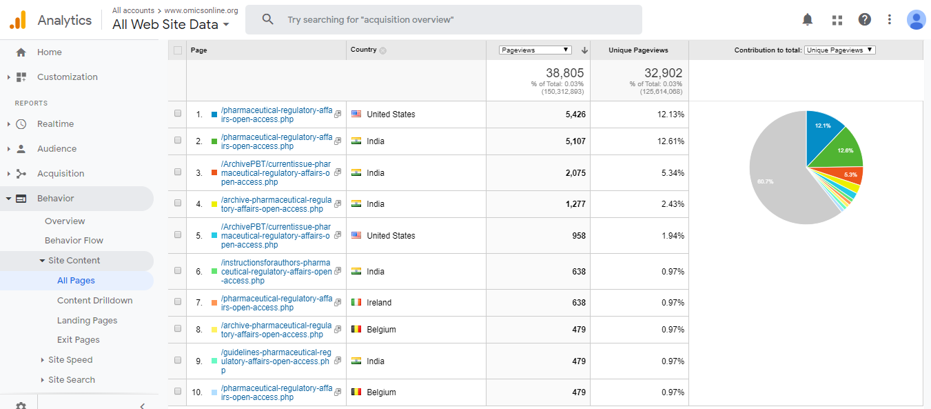 Visitor Analysis Report